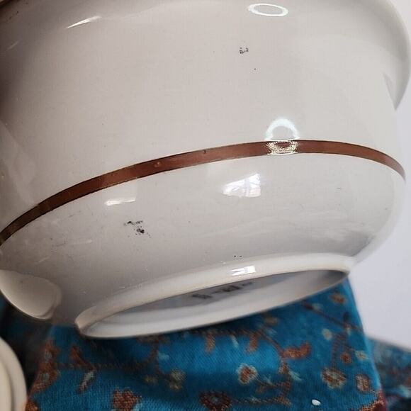 Vtg Sierra Stoneware Simplicity Round Covered Serving Bowl 9.5" X 4.5" Brown - Picture 11 of 14